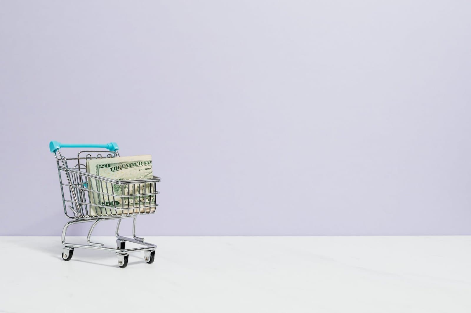 shopping cart with cash inside to Save Money on Property Management